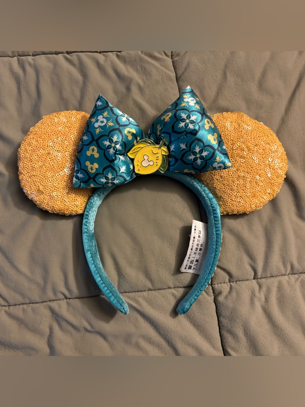 Epcot Italy Pavilion Limoncello Ears
